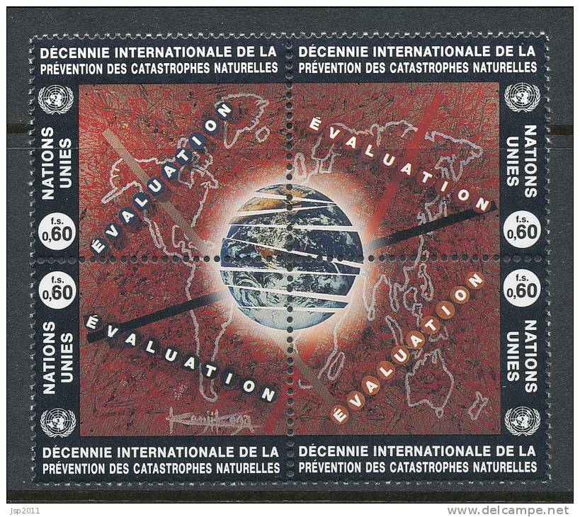 UN Geneva 1994 Michel # 250-253, Block Of 4, MNH** - Blocks & Sheetlets