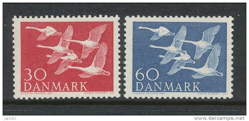 1956 Europa CEPT, Scandinavian Issues, Denmark, Mi 364-365, MNH** - 1956