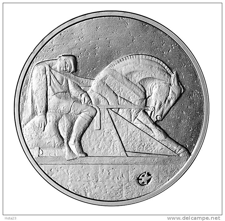 LATVIA 2012 Karlis Zale Sculptor 1 Lats Silver Coin ,rider , Horse, Horseman  PROOF - Latvia