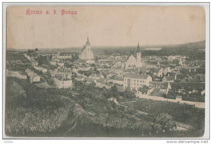 Austria - Krems An Der Donau - 1898 - Krems An Der Donau