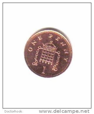 GREAT BRITAIN   1  PENNY   2001 (KM# 986) - 1 Penny & 1 New Penny