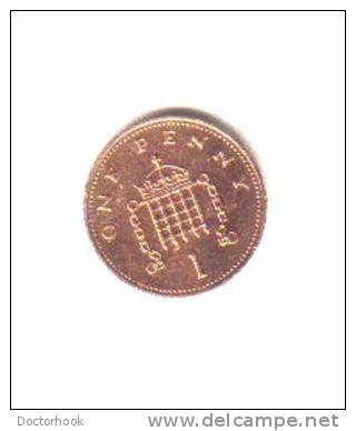 GREAT BRITAIN   1  PENNY   1989 (KM# 935) - 1 Penny & 1 New Penny