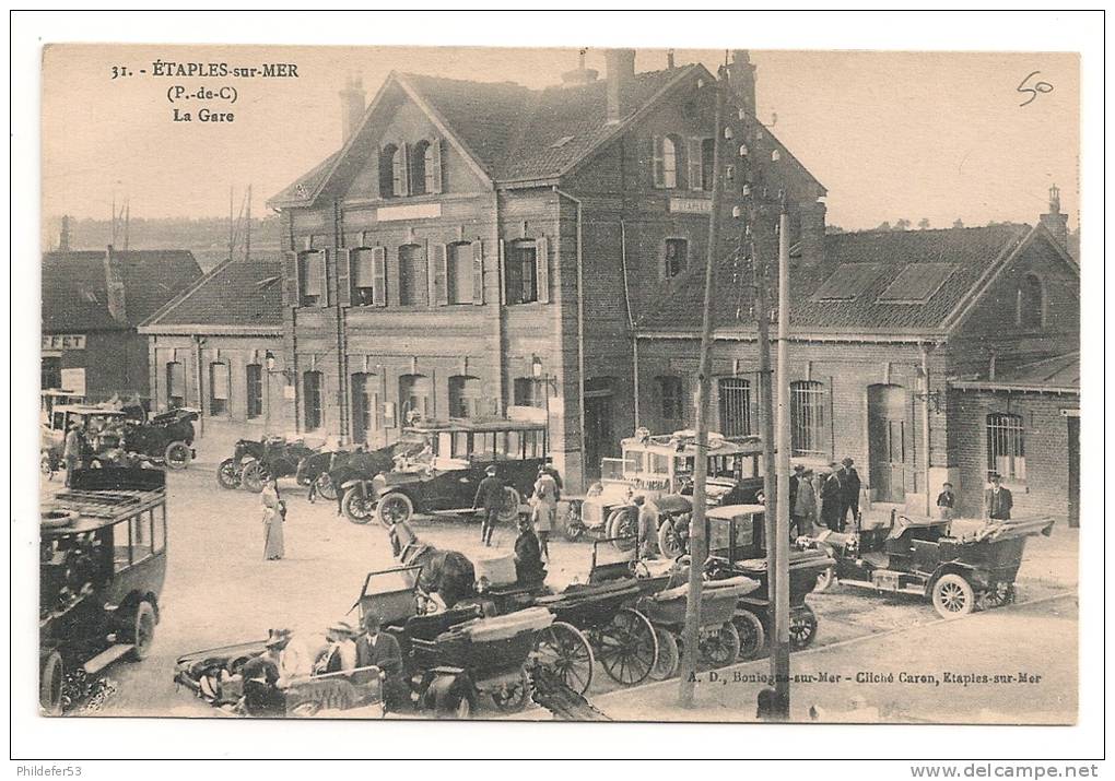 Etaples-sur-Mer   La Gare - Etaples