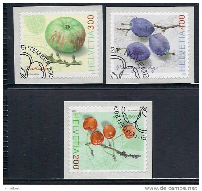 CH1207 - Anciennes Variétés De Fruits Obl. 1er Jour - Usati