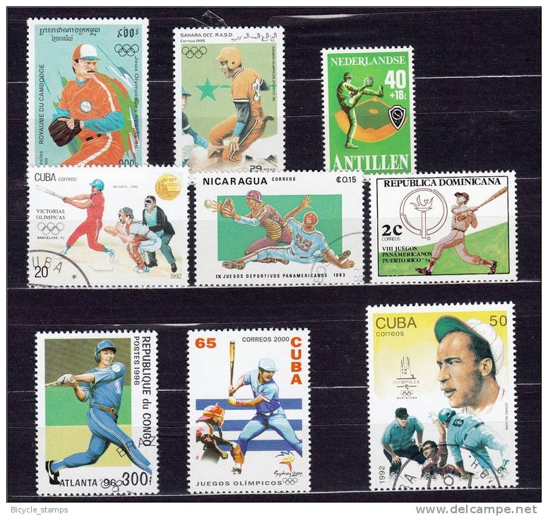 2000 CUBA  OLYMPHILEX '92 Base-ball Baseball  Béisbol [AU36] - Baseball