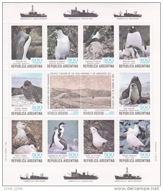 Argentinië 1980 Postfris MNH Penguins - Ongebruikt