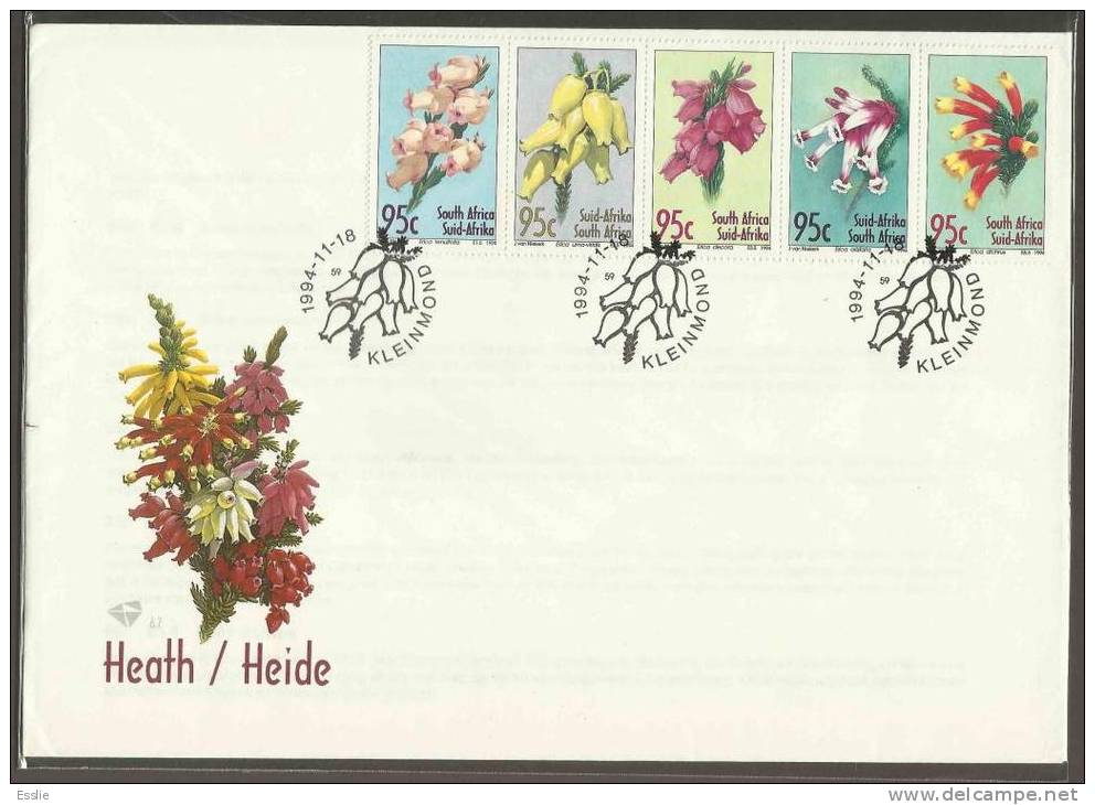 South Africa FDC 6.7 -1994 - Heide Heath Heathers Flowers - Briefe U. Dokumente