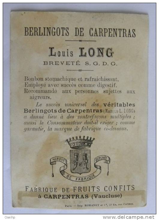 Chromo Doré Louis LONG Carpentras - Au Milieu Des Parfums - Enfant Fleurs Muguet Bouton D'or  Romanet - Autres & Non Classés