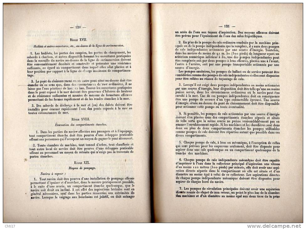 NAVIGATION MARITIME LEGISLATION ET REGLEMENTATION  SECURITE ET HYGIENE METIER MARIN EDIT IMPR NATIONALE 1937 - Boats