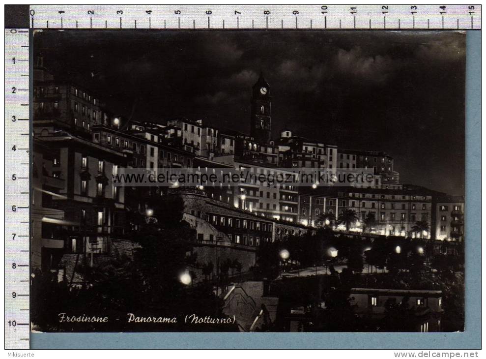 R5899 FROSINONE PANORAMA NOTTURNO VG - Frosinone