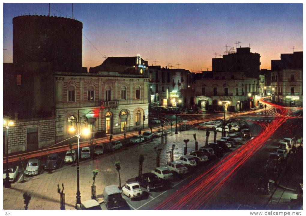 BITONTO   Piazza Marconi  BARI    PUGLIA  NON  VIAGGIATA  COME DA FOTO . - Bitonto