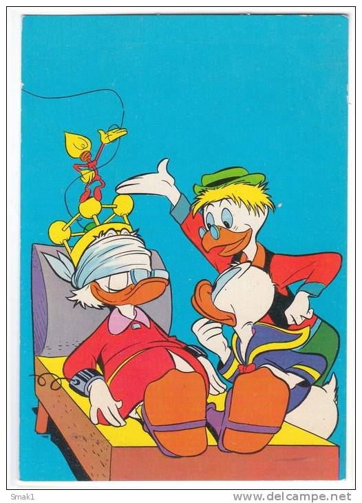 DISNEY OTHER WALT DISNEY CARTOON CHARACTERS DONALD DUCK Nr. 118-3428 OLD POSTCARD - Other & Unclassified