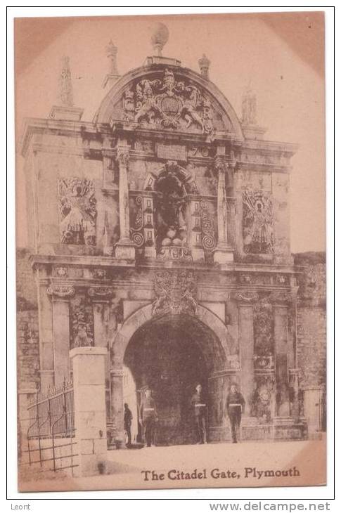 England - Plymouth - The Citadel Gate - Not Used - 1910s - Plymouth