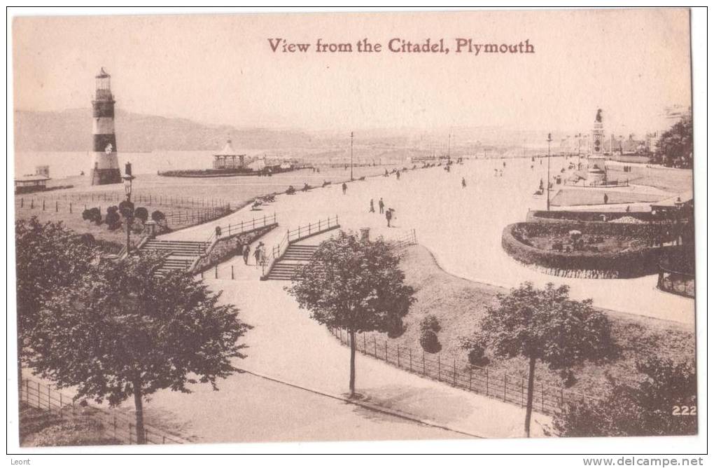 England - Plymouth - View From The Citadel - Not Used - 1910s - Plymouth