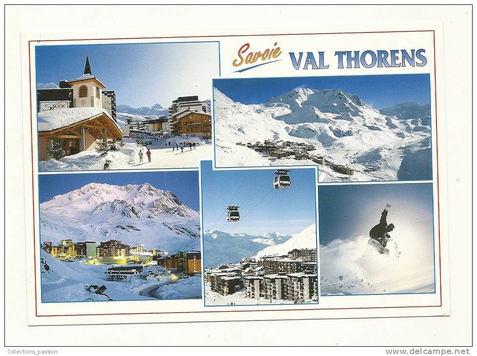 Cp, 73, Val Thorens, Multi-Vues, Voyagée 1998 - Val Thorens