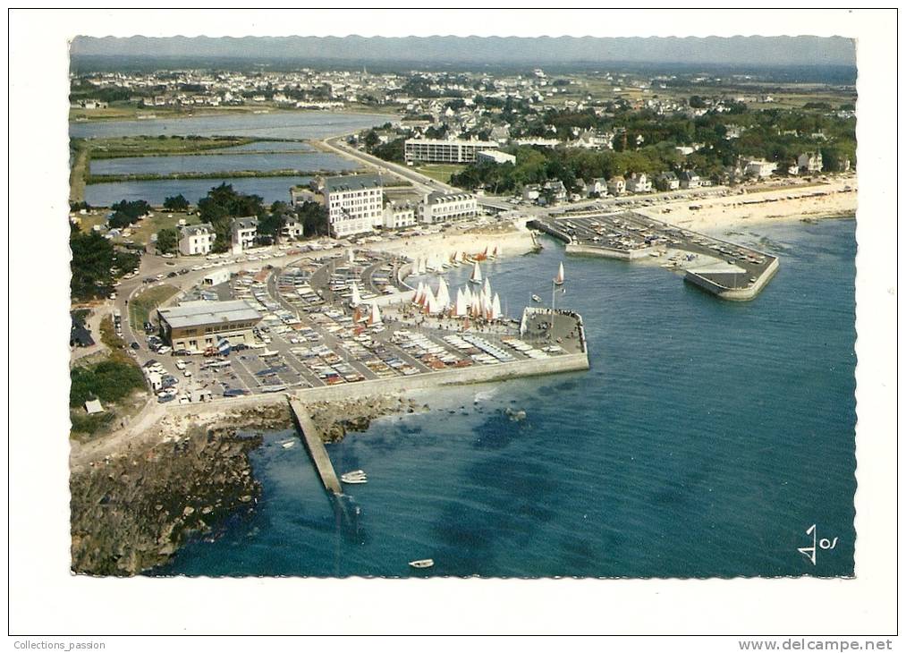 Cp, 56, Carnac, Le Port De Plaisance Et Le Yachting-Club, Voyagée 1969 - Carnac