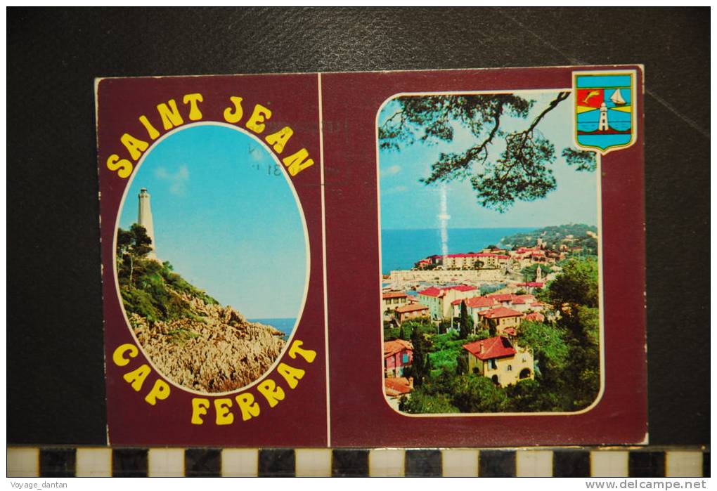 CP 06-  SAINT JEAN CAP FERRAT  EDITIONS SEVEN- VOYAGEE 1987 - Saint-Jean-Cap-Ferrat