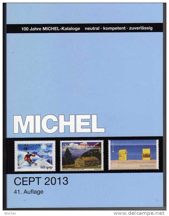 CEPT Michel Briefmarken Katalog 2013 Neu 52€ Mit Jahrgangstabelle EUROPA Vorläufer EG EU NATO EFTA KSZE Symphatie-sets - Otros & Sin Clasificación