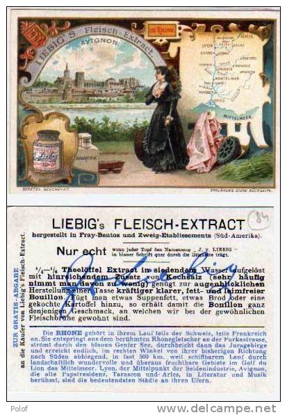 LIEBIG'S Fleisch - Extract - Contour Géographique  (49373 ) - Liebig