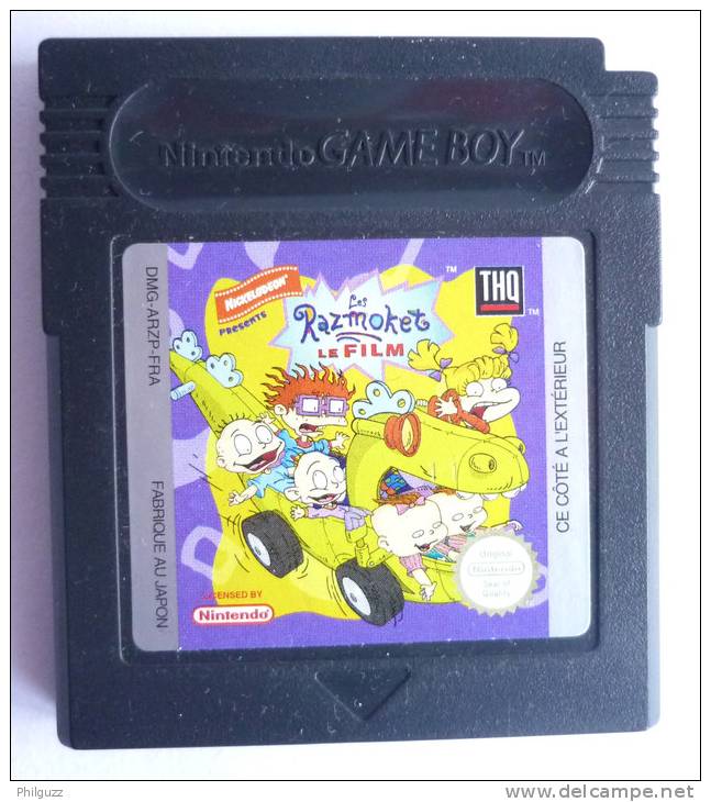 JEU NINTENDO GAME BOY - LES RAZEMOKET LE FILM - Nintendo Game Boy