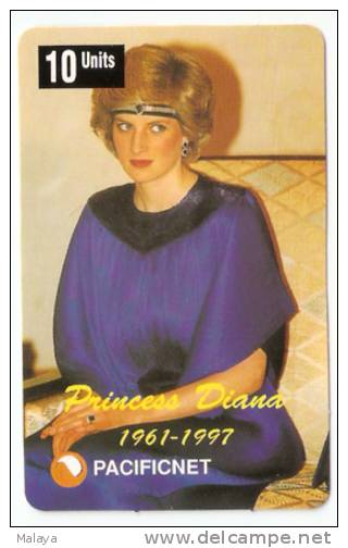 PRINCESS DIANA PHONECARD  AUSTRALIA NO. 3, 1997. LIMITED EDITION OF 2000 - Other & Unclassified