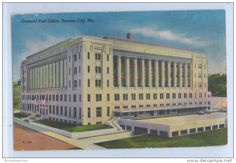 GENERAL POST OFFICE, KANSAS CITY, Mo - Kansas City – Kansas