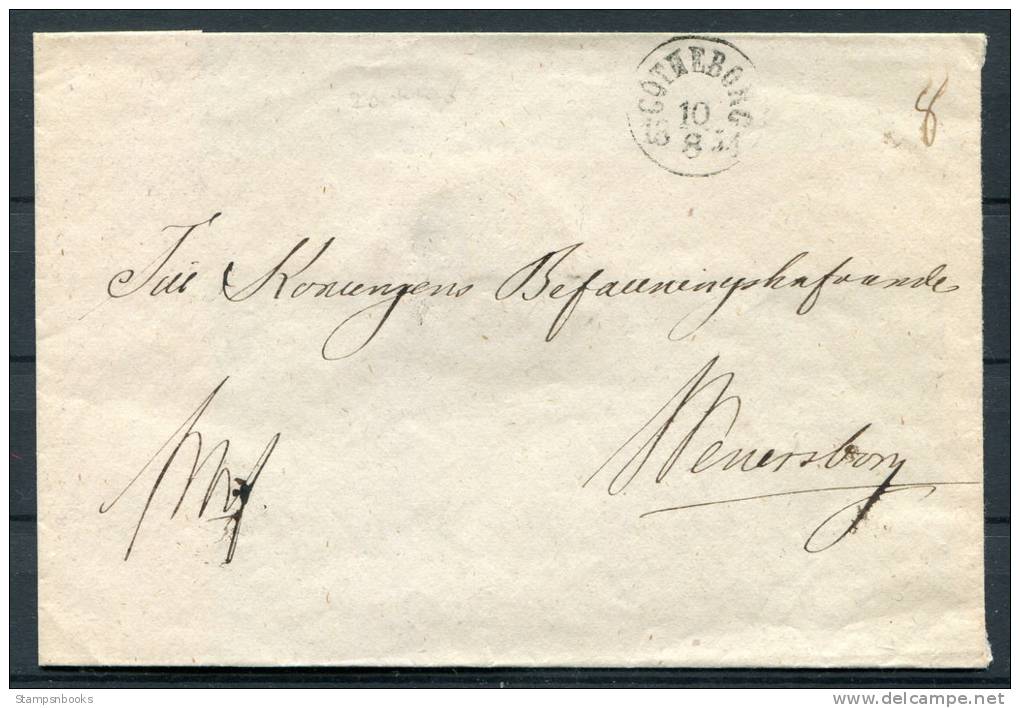 1854 Gothenburg Cover - ... - 1855 Prephilately