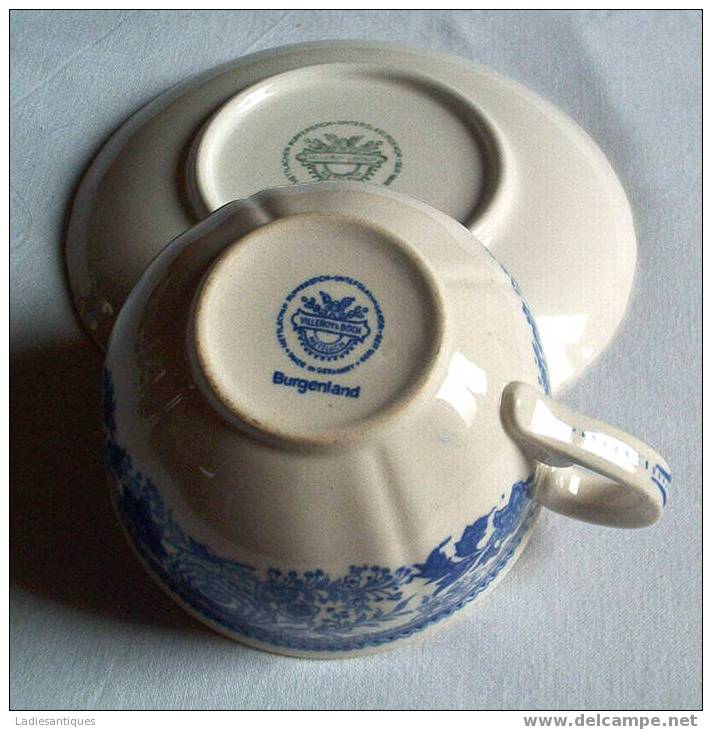 VILLEROY & BOCH Burgenland - Tasse/st - Kopje En Schoteltje - Cup And Saucer - TA 188 - Villeroy/Boch (LUX)