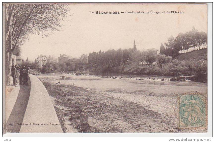 84.154/ BEDARRIDES - Confluent De La Sorgue Et De L'Ouvéze - Bedarrides