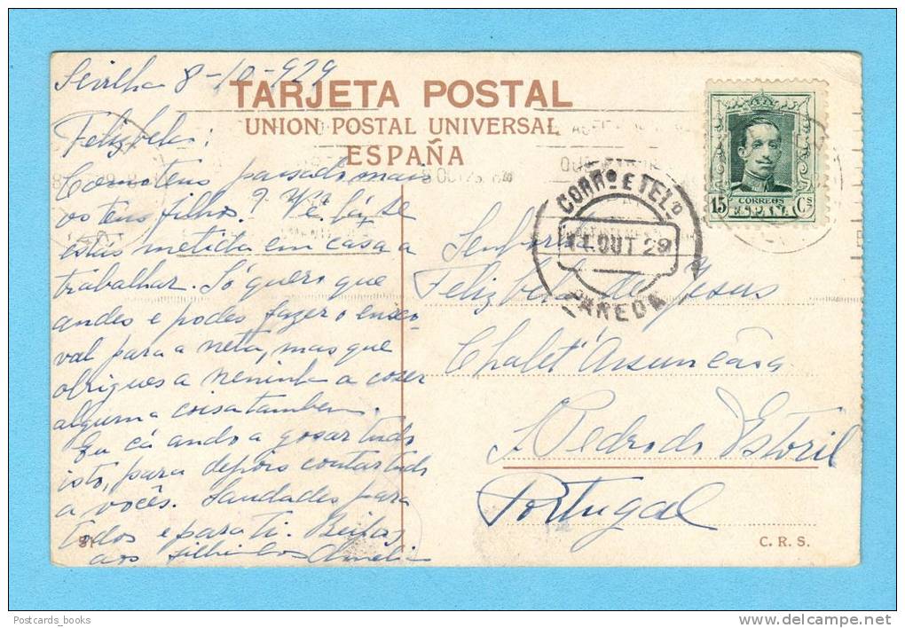 SEVILLA / SEVILHA / ESPANA Tarjeta Postal LA CATEDRAL. Old Postcard Spain - Sevilla