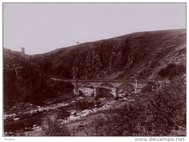 23 Creuse Crozant Pont  PHOTO 1910 - Crozant