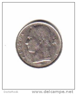 BELGIUM     5  FRANCS  1950  (KM# 135.1) - 5 Francs