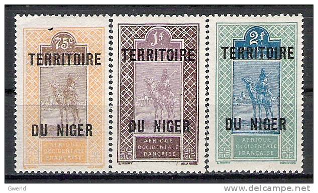 Niger N° YVERT  14/16  NEUF * - Other & Unclassified