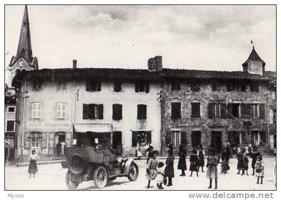 43 Il Etait Une Fois BAS EN BASSET Au Debut Du Siecle Place Centrale, Repro - Autres & Non Classés