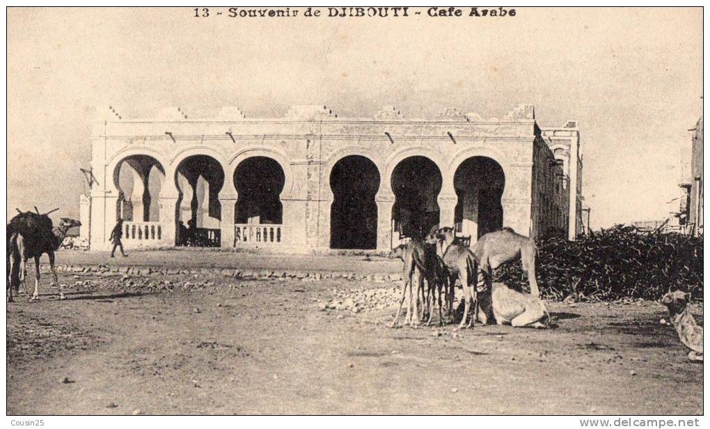 DJIBOUTI - Souvenir De Djibouti - Café Arabe - Gibuti