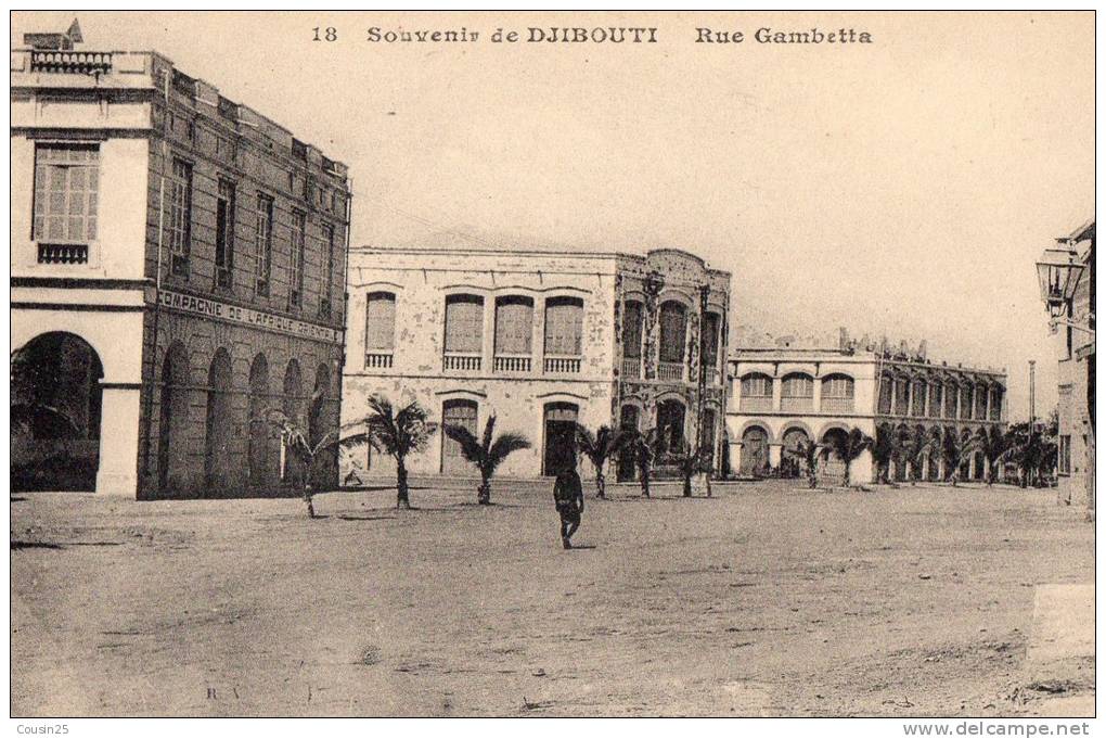 DJIBOUTI - Souvenir De Djibouti - Rue Gambetta - Gibuti