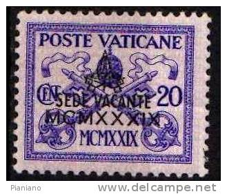 PIA -  VATICANO -  1939 : Sede Vacante   -   (SAS  63) - Nuovi