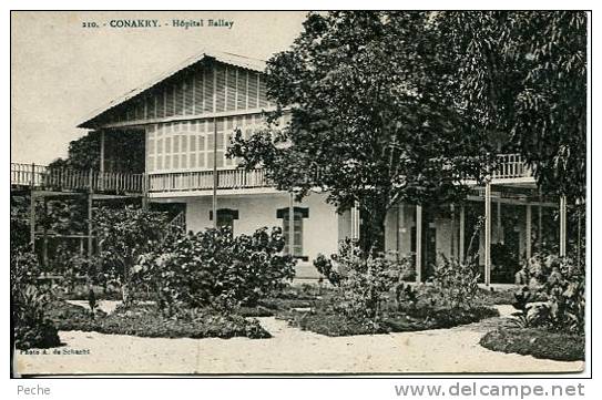 N°26299 -cpa Conakry -hôpital Ballay- - Guinea