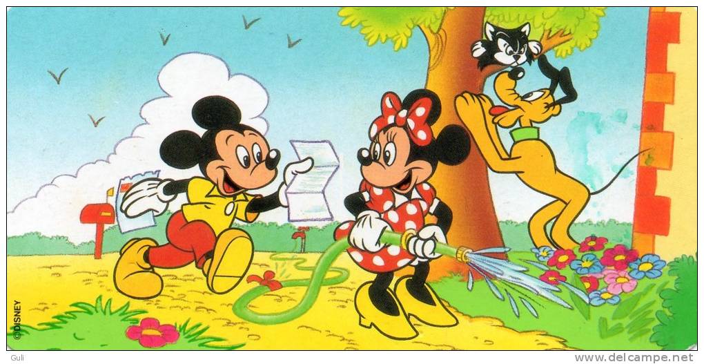 Lot Ensemble  De 2  Cartes - DISNEY  Family  (Mickey ) (pub Nestlé) *PRIX FIXE - Altri & Non Classificati