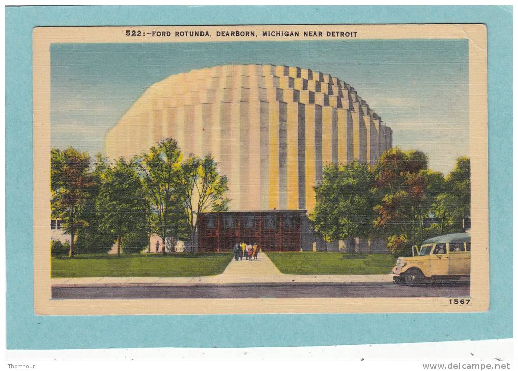 FORD ROTUNDA .  DEARBORN , MICHIGAN  NEAR  DETROIT -  BELLE CARTE  - - Dearborn