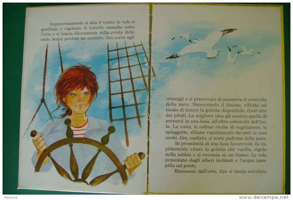 PEY/36 Collana Avventure : L'ISOLA DEL TESORO Ed.D.E.I-Novara/illustrato - Anciens
