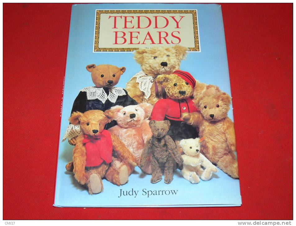 OURS  ANCIENS PELUCHES TEDDY BEARS POUPEE PAR J SPARROW EDITIONS PML EN 1994 - Teddybären