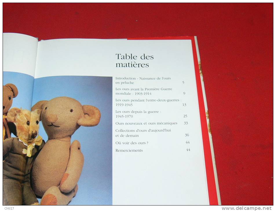 OURS  ANCIENS PELUCHES TEDDY BEARS POUPEE PAR J SPARROW EDITIONS PML EN 1994 - Osos