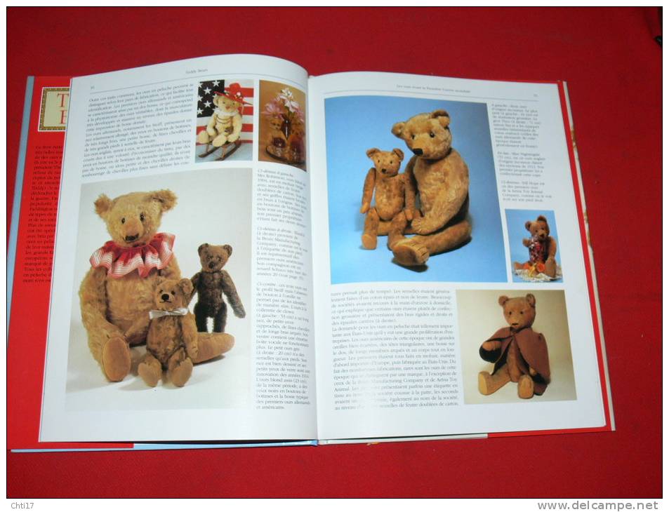 OURS  ANCIENS PELUCHES TEDDY BEARS POUPEE PAR J SPARROW EDITIONS PML EN 1994 - Ours