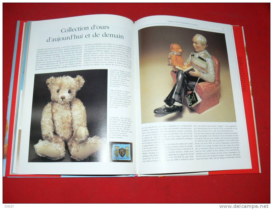 OURS  ANCIENS PELUCHES TEDDY BEARS POUPEE PAR J SPARROW EDITIONS PML EN 1994