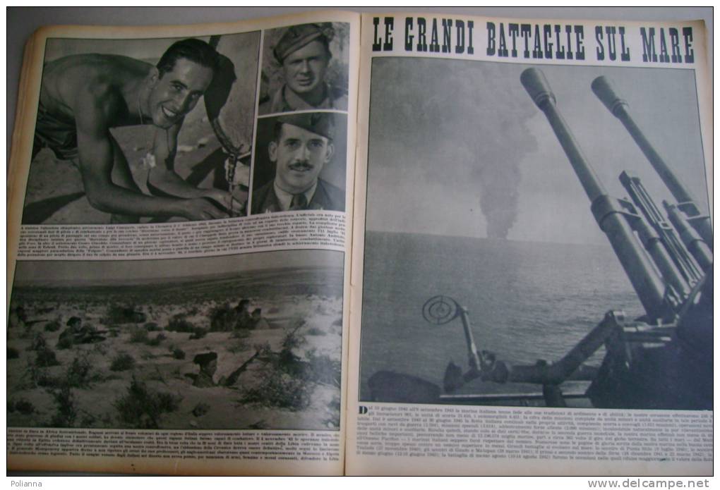 PEY/44 OGGI SUPPL.SPECIALE CINQUE ANNI DI GUERRA 1952/GRECIA/BALCANI/SOMME RGIBILI/RUSSIA/AVIAZIONE/ Pubbl.MOTO VESPA - Italienisch