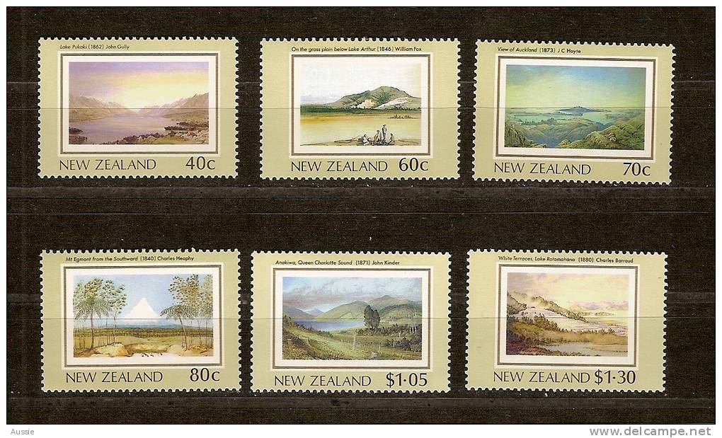 Nouvelle-Zelande New Zealand 1988 Yvertn° 1004-09 *** MNH Cote 10,50 Euro - Unused Stamps