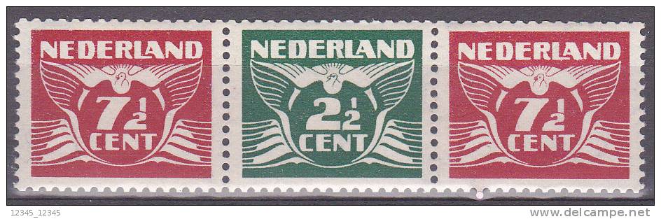 Nederland 1941 Postfris MNH 379a/d PM - Variétés Et Curiosités