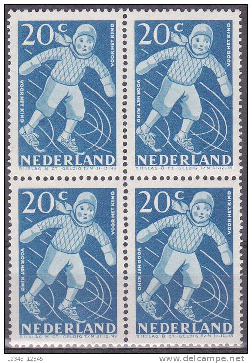 Nederland 1948 Postfris MNH 512 P - Errors & Oddities