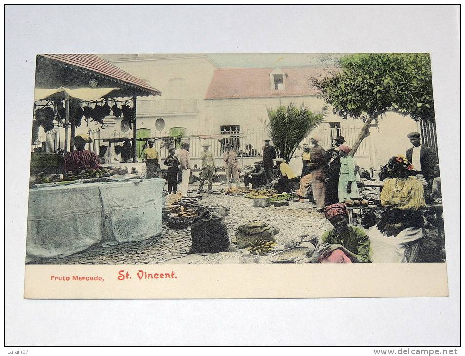 Carte Postale Ancienne : SAINT-VINCENT : Fruto Mercado - Saint Vincent &  The Grenadines